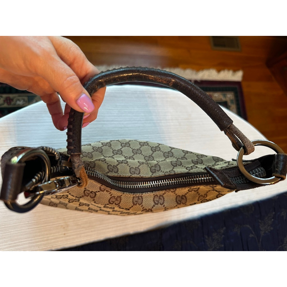 Gucci Brown & Tan Hobo Bag - Picture 8 of 16